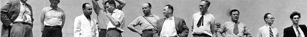 Выбор площадки для строительства Академгородка, 1957 г.