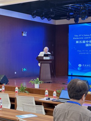 Доклад А.Н. Втюрин на 5th China-Russia Workshop on Dielectric and Ferroelectric Materials