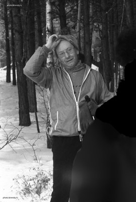 На лыжной прогулке