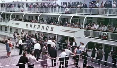 На теплоходе «В.Чкалов»